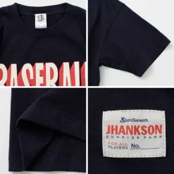 JHANKSON T-Shirts^/ BASE BALL short sleeve T-shirt