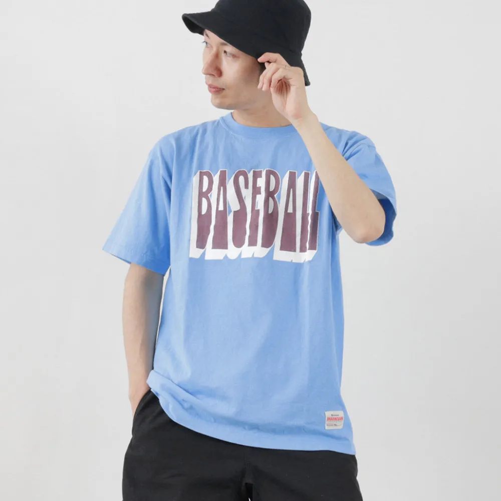 JHANKSON T-Shirts^/ BASE BALL short sleeve T-shirt