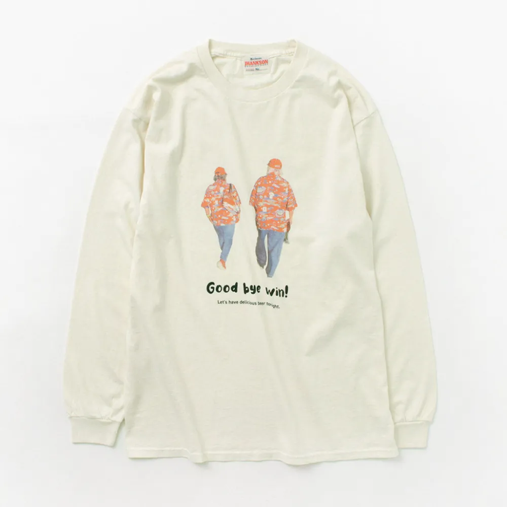 JHANKSON T-Shirts^/ Goodbye Win Long Sleeve T-Shirt natural