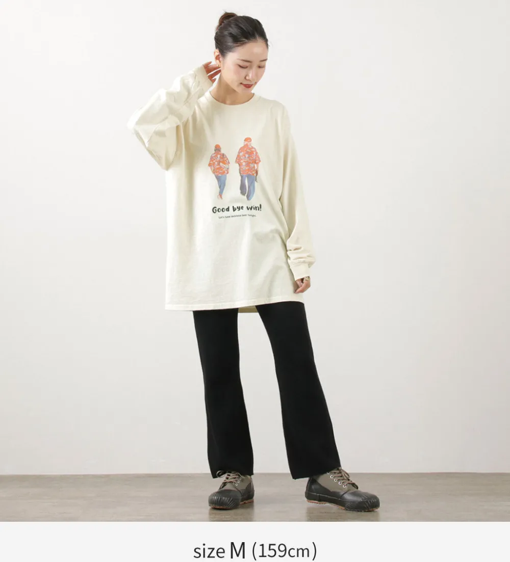 JHANKSON T-Shirts^/ Goodbye Win Long Sleeve T-Shirt natural