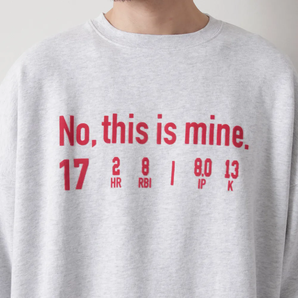 JHANKSON Sweatshirts^/ NO THIS IS MINE Sweatshirt