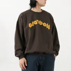 JHANKSON Sweatshirts^/ Playball Sweatshirt chocolate