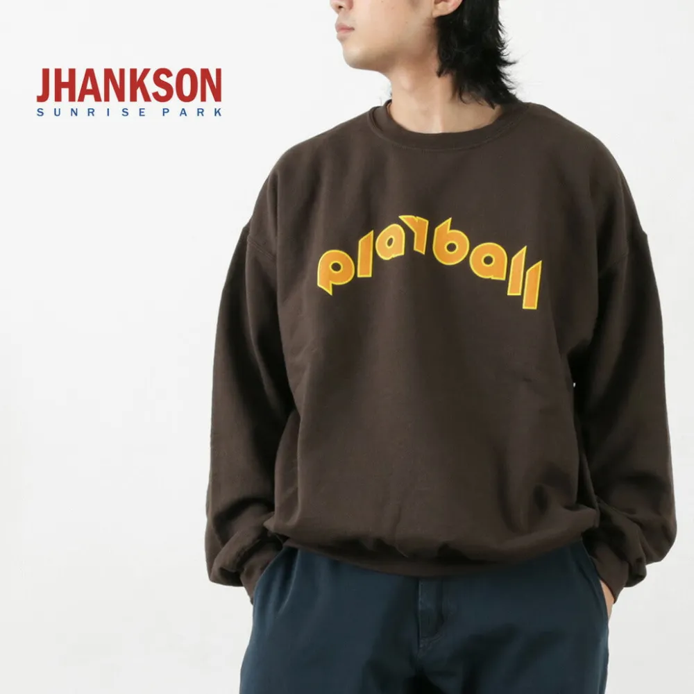 JHANKSON Sweatshirts^/ Playball Sweatshirt chocolate