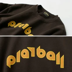JHANKSON Sweatshirts^/ Playball Sweatshirt chocolate