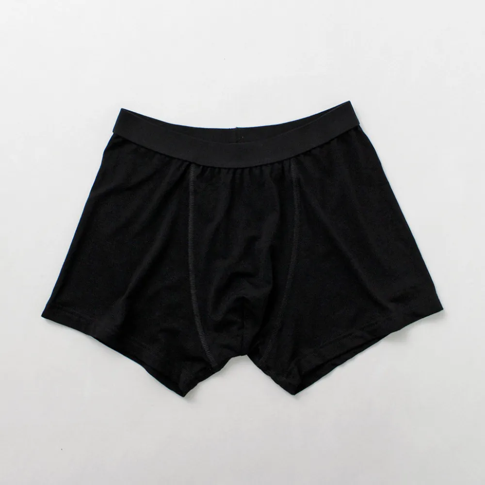 JOHA Underwear^/ Organic Bamboo Stretch Boxer Pants black