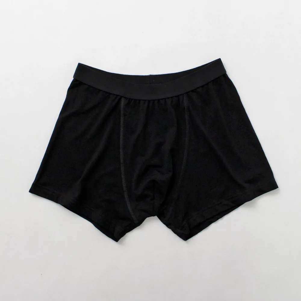 JOHA Underwear^/ Organic Bamboo Stretch Boxer Pants black