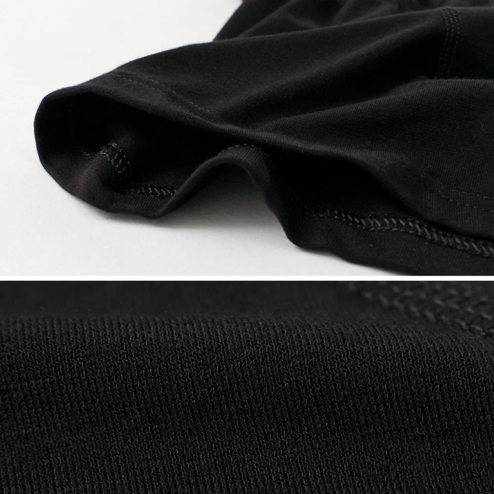 JOHA Underwear^/ Organic Bamboo Stretch Boxer Pants black