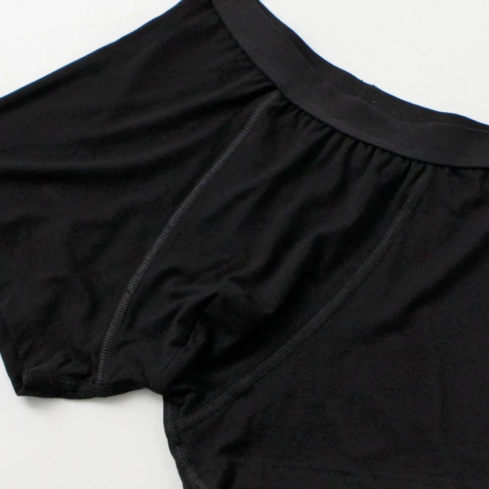 JOHA Underwear^/ Organic Bamboo Stretch Boxer Pants black
