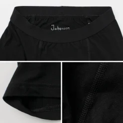 JOHA Underwear^/ Organic Bamboo Stretch Boxer Pants black