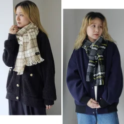 JOHN BRANIGAN Scarfs^/ Irish Tweed Knit Scarf Scarf