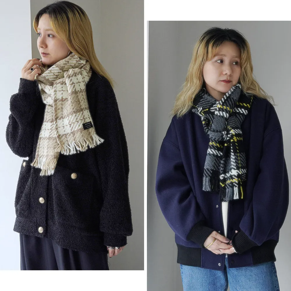 JOHN BRANIGAN Scarfs^/ Irish Tweed Knit Scarf Scarf