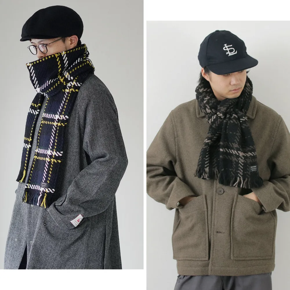 JOHN BRANIGAN Scarfs^/ Irish Tweed Knit Scarf Scarf
