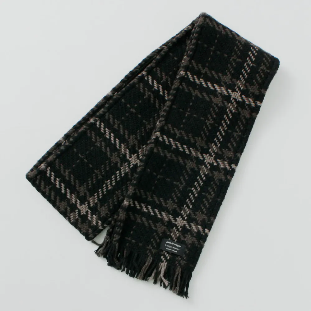 JOHN BRANIGAN Scarfs^/ Irish Tweed Knit Scarf Scarf