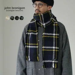 JOHN BRANIGAN Scarfs^/ Irish Tweed Knit Scarf Scarf