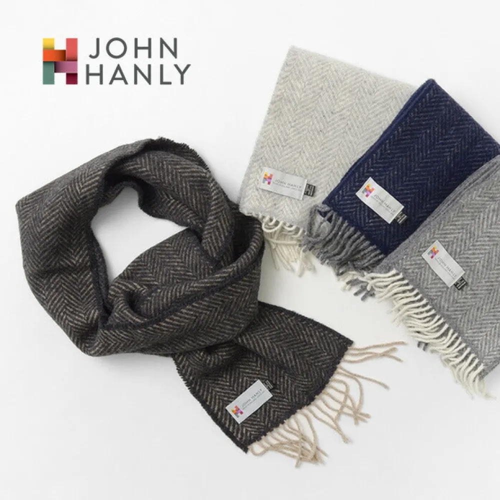 JOHN HANLY Scarfs^/ Merino Cashmere Scarf