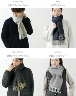 JOHN HANLY Scarfs^/ Merino Cashmere Scarf