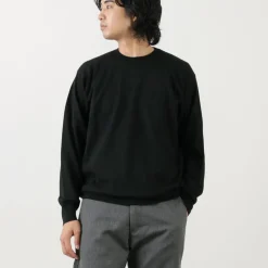 JOHN SMEDLEY Knits^/ Merino Wool 24 Gauge Crew Neck Knit