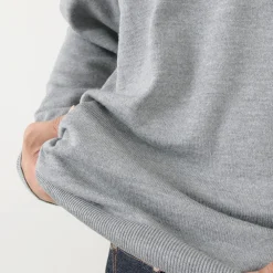 JOHN SMEDLEY Knits^/ Merino Wool 24 Gauge Crew Neck Knit