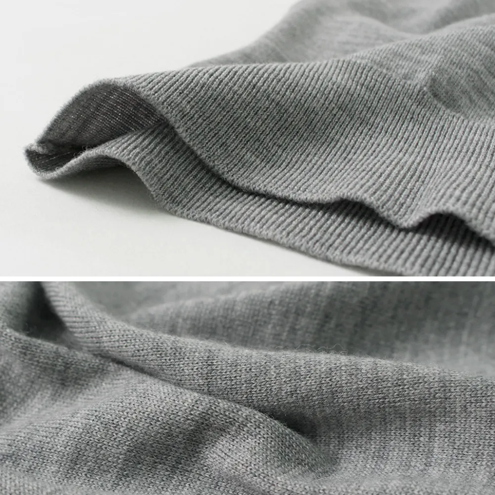 JOHN SMEDLEY Knits^/ Merino Wool 30 Gauge 30 Gauge V-Neck Knit MODERN FIT