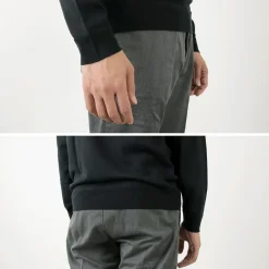 JOHN SMEDLEY Knits^/ Merino Wool 30 Gauge 30 Gauge V-Neck Knit MODERN FIT