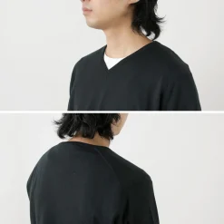JOHN SMEDLEY Knits^/ Merino Wool 30 Gauge 30 Gauge V-Neck Knit MODERN FIT