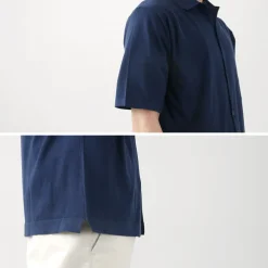 JOHN SMEDLEY Shirts^/ Sea Island Cotton 30 Gauge Knit Shirt