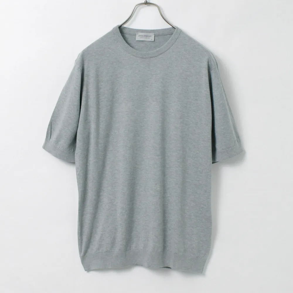 JOHN SMEDLEY T-Shirts^/ Sea Island Cotton 30 Gauge Crew Neck Knit