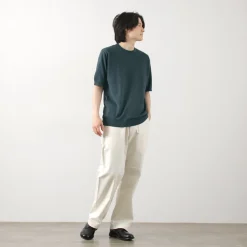 JOHN SMEDLEY T-Shirts^/ Sea Island Cotton 30 Gauge Crew Neck Knit