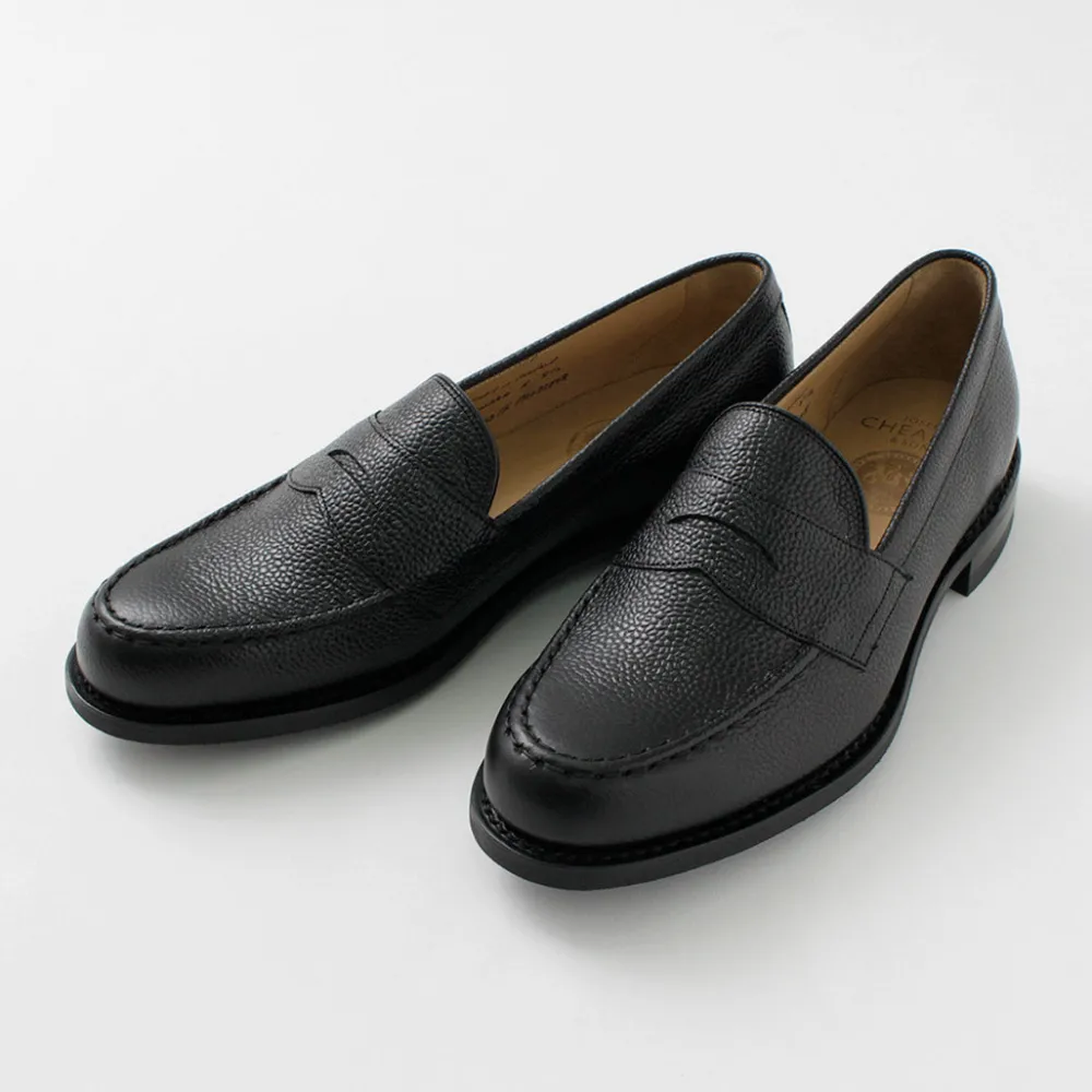 JOSEPH CHEANEY Leather Shoes & Boots^/ Howard R Coin Loafer Grained Calf black