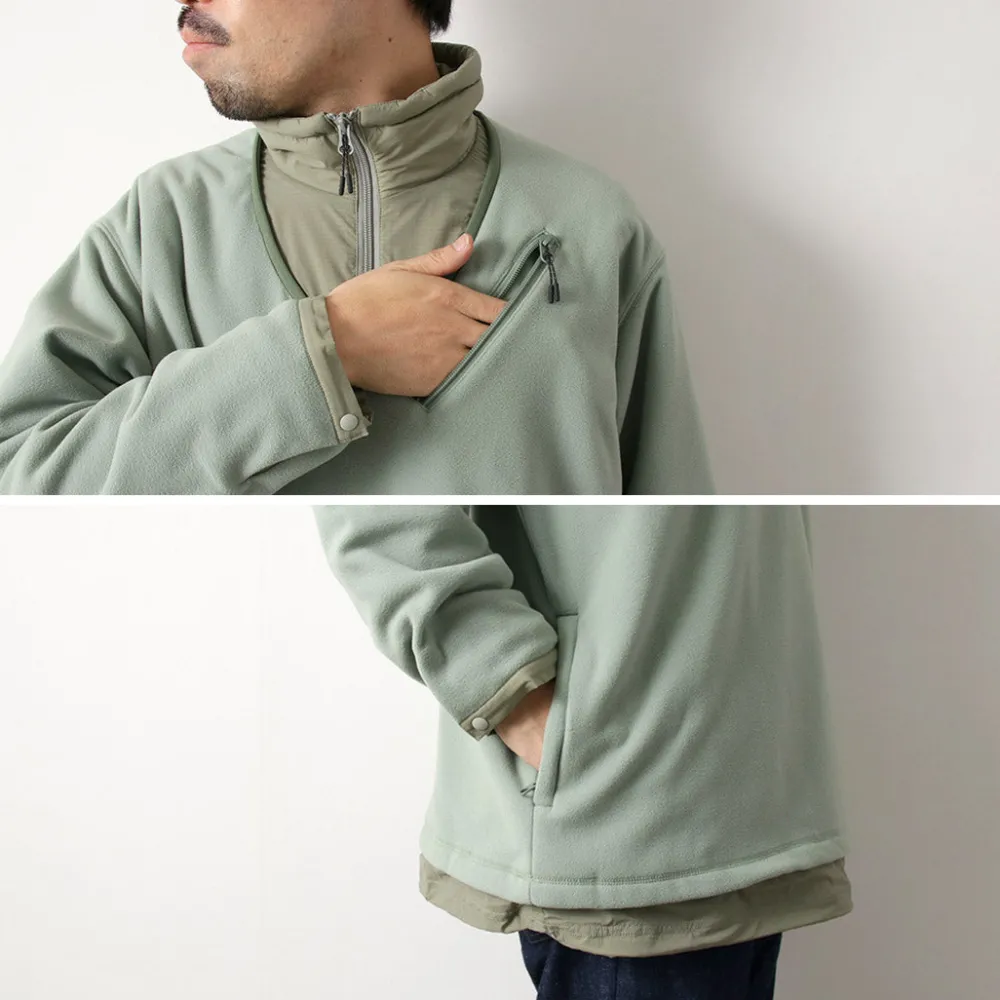 JUGEM Jackets^/ Nylon Fleece Combination Anorak