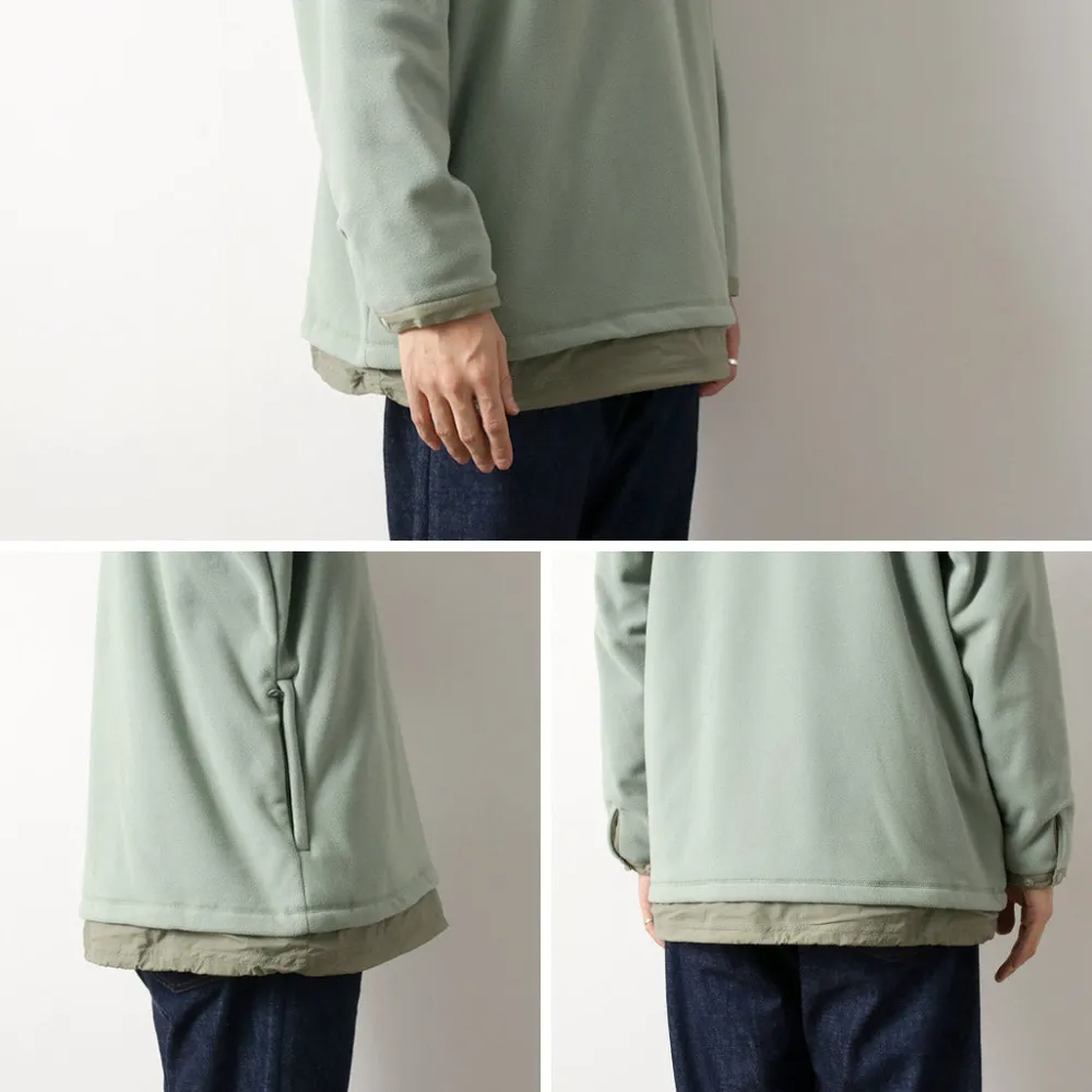 JUGEM Jackets^/ Nylon Fleece Combination Anorak