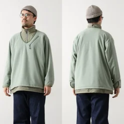 JUGEM Jackets^/ Nylon Fleece Combination Anorak