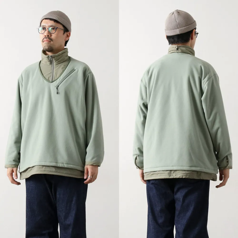 JUGEM Jackets^/ Nylon Fleece Combination Anorak