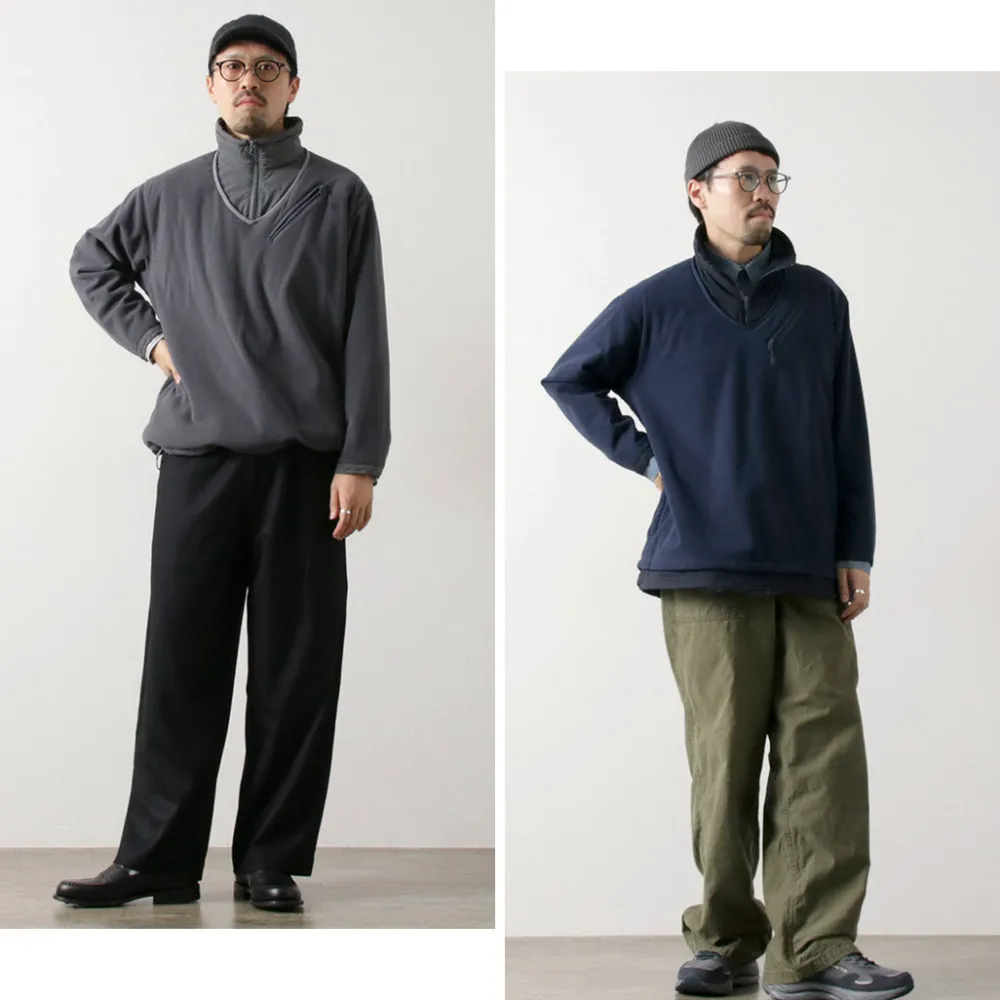 JUGEM Jackets^/ Nylon Fleece Combination Anorak
