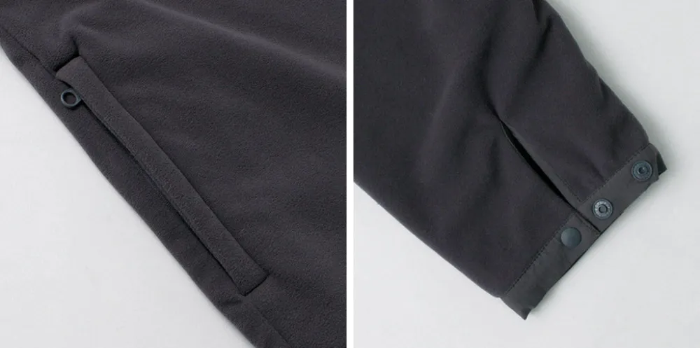 JUGEM Jackets^/ Nylon Fleece Combination Anorak
