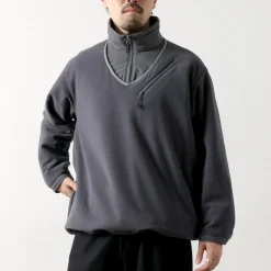JUGEM Jackets^/ Nylon Fleece Combination Anorak