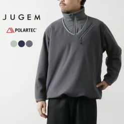 JUGEM Jackets^/ Nylon Fleece Combination Anorak