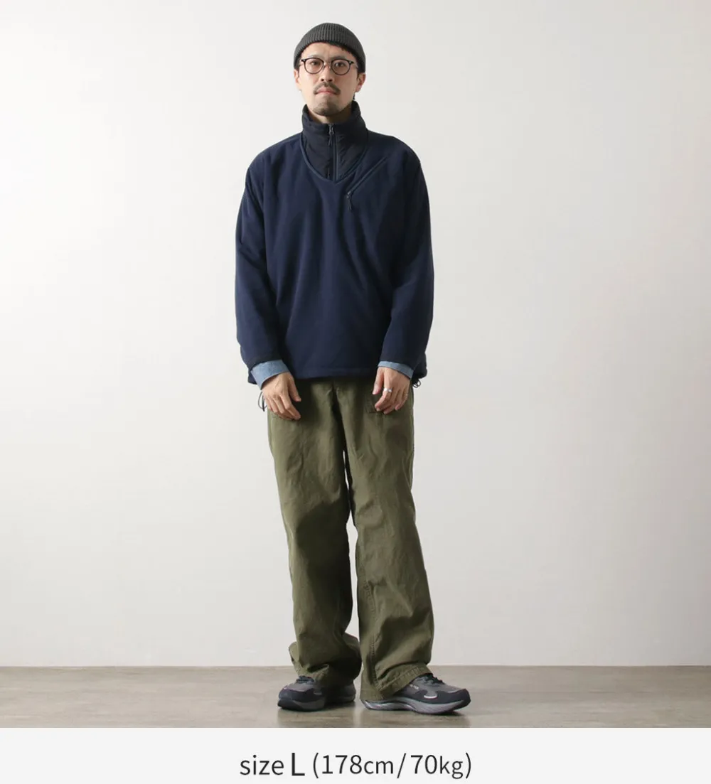 JUGEM Jackets^/ Nylon Fleece Combination Anorak