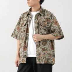 JUGEM Shirts^/ Printed Dry Cargo Shirt flower