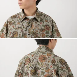 JUGEM Shirts^/ Printed Dry Cargo Shirt flower