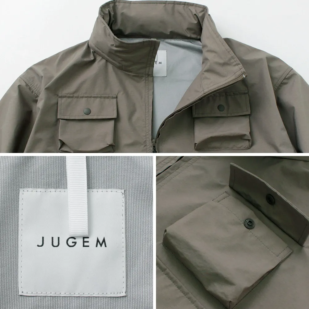 JUGEM Jackets^/ Short Utility Shell Blouson