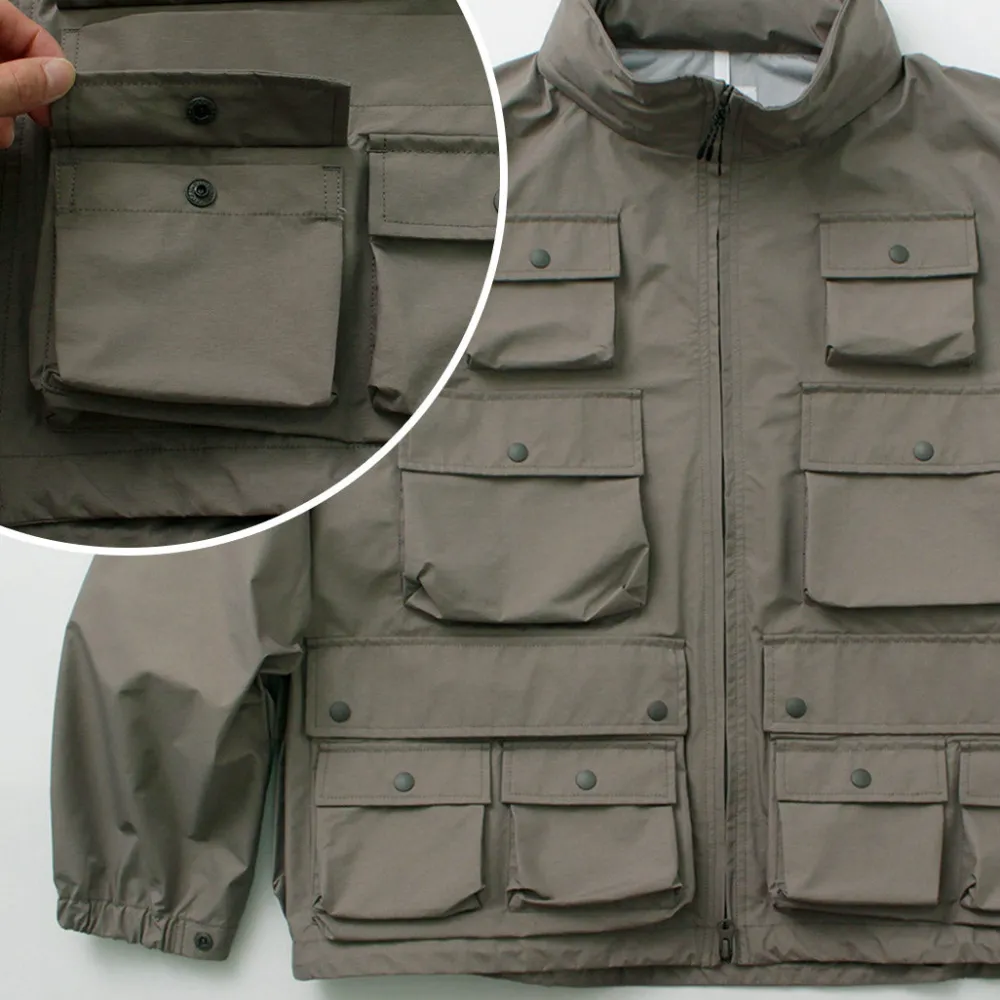 JUGEM Jackets^/ Short Utility Shell Blouson