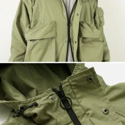KELEN Jackets^/ Big Pocket Hooded Jacket