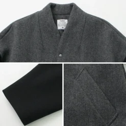 KELEN Jackets^/ Collarless Egg Jacket
