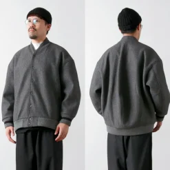 KELEN Jackets^/ Collarless Egg Jacket