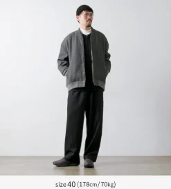 KELEN Jackets^/ Collarless Egg Jacket