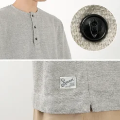 KEPANI T-Shirts^/ Canoco Henry Neck T-shirt