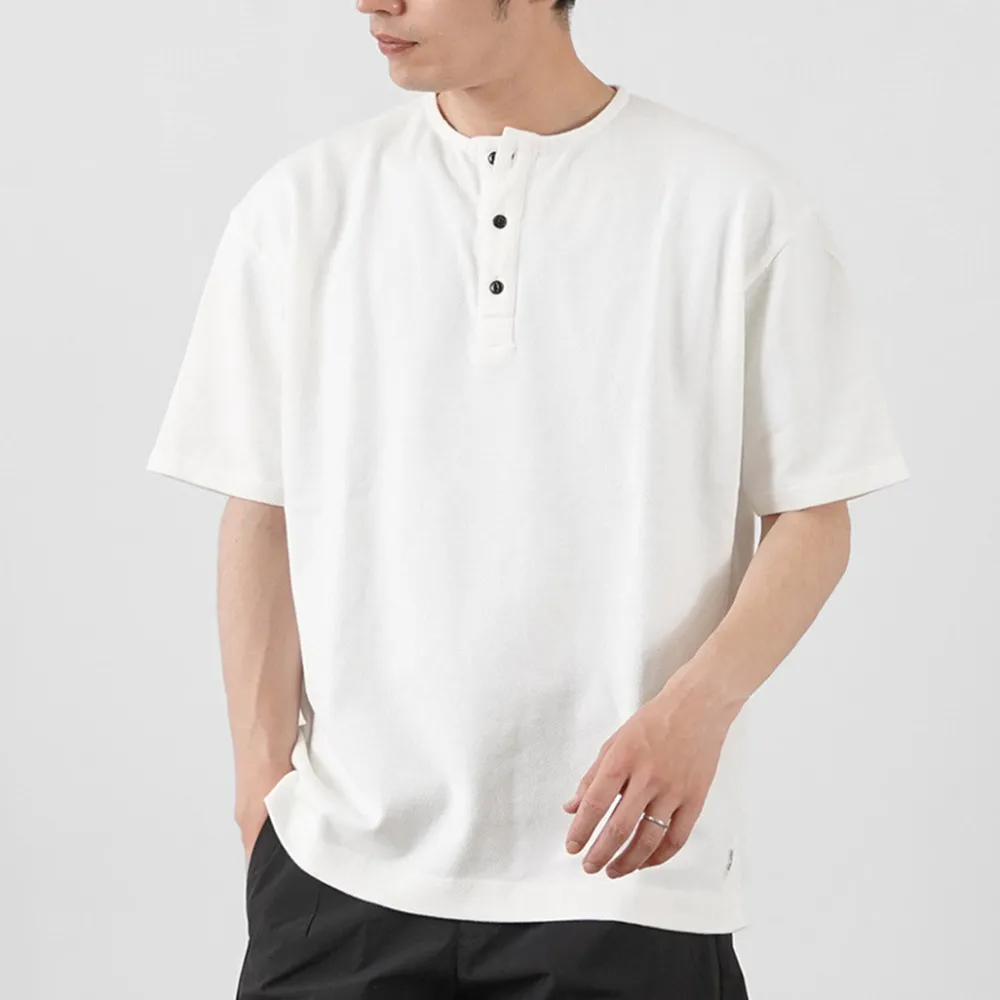 KEPANI T-Shirts^/ Canoco Henry Neck T-shirt
