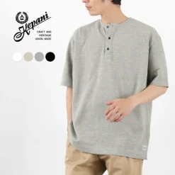 KEPANI T-Shirts^/ Canoco Henry Neck T-shirt