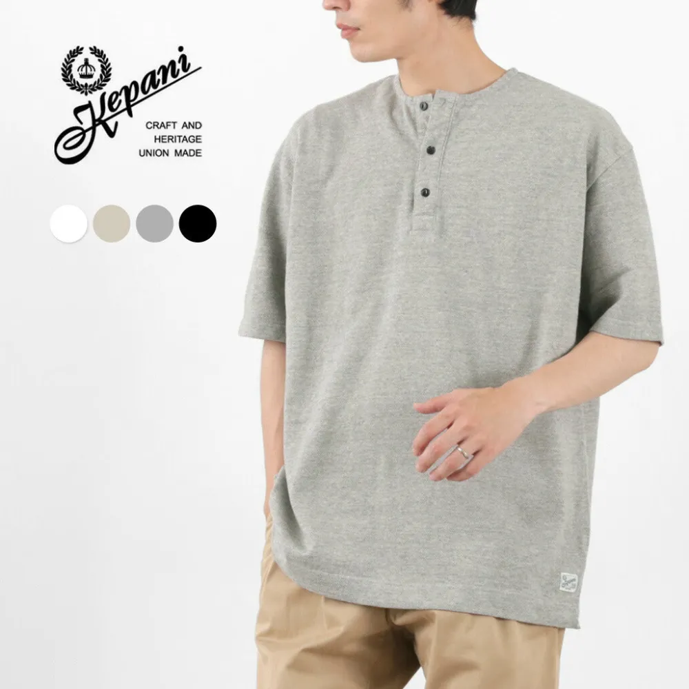 KEPANI T-Shirts^/ Canoco Henry Neck T-shirt